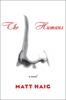 book cover for The Humans