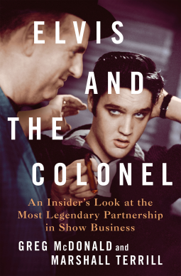 book cover for Elvis and the Colonel