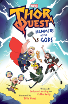 book cover for Thor Quest: Hammers of the Gods (Marvel)