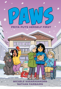 book cover for PAWS: Priya Puts Herself First
