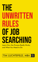 book cover for The Unwritten Rules of Job Searching