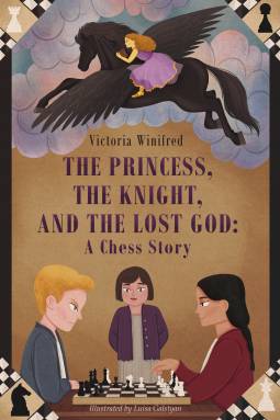 book cover for The Princess, the Knight, and the Lost God