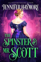 book cover for The Spinster and Mr. Scott