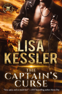 book cover for The Captain’s Curse