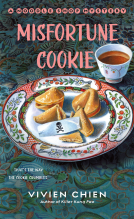 book cover for Misfortune Cookie