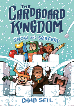 book cover for The Cardboard Kingdom #3: Snow and Sorcery