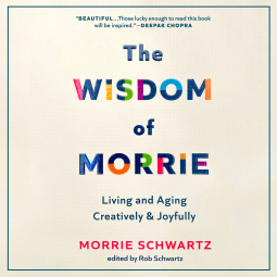 book cover for Wisdom of Morrie