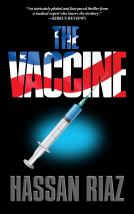 book cover for The Vaccine