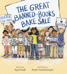 book cover for The Great Banned-Books Bake Sale