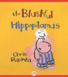 book cover for The Blushful Hippopotamus