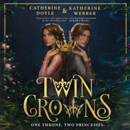 book cover for Twin Crowns
