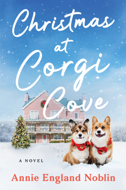 book cover for Christmas at Corgi Cove