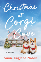 book cover for Christmas at Corgi Cove