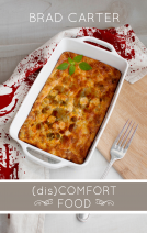 book cover for (dis)Comfort Food