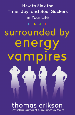 book cover for Surrounded by Energy Vampires