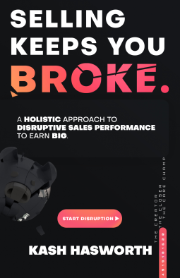 book cover for Selling Keeps You Broke