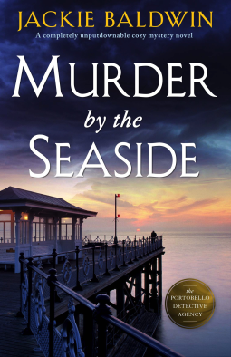 book cover for Murder by the Seaside