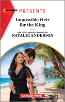 book cover for Impossible Heir for the King