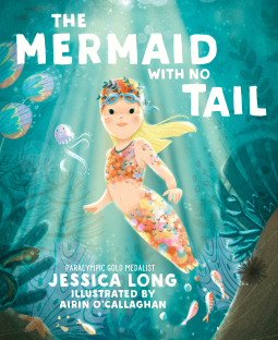 book cover for The Mermaid with No Tail
