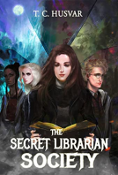 book cover for The Secret Librarian Society Murders