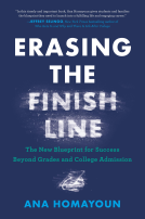 book cover for Erasing the Finish Line