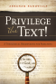 Cover Image: Privilege the Text!