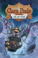 book cover for Clara Poole and the Long Way Round