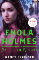 book cover for Enola Holmes and the Mark of the Mongoose