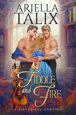 book cover for Fiddle and Fire
