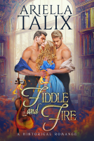 book cover for Fiddle and Fire