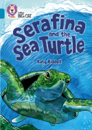 book cover for Serafina and the Sea Turtle