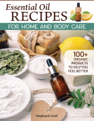 book cover for Essential Oil Recipes for Home and Body Care