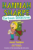 book cover for Hannah Sharpe, Cartoon Detective
