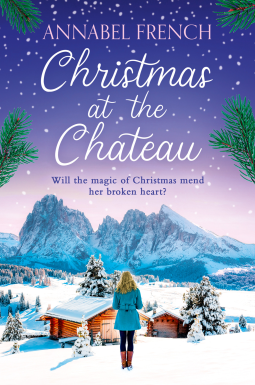 book cover for Christmas at the Chateau