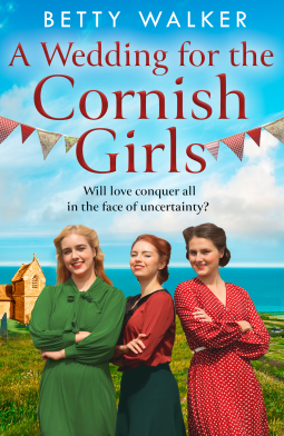book cover for A Wedding for the Cornish Girls