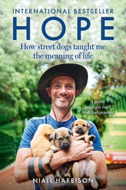 book cover for Hope – How Street Dogs Taught Me the Meaning of Life