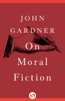 book cover for On Moral Fiction