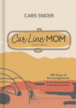 book cover for Car Line Mom Devotional