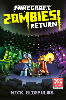 book cover for Minecraft: Zombies Return!