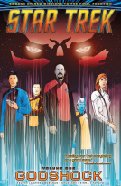 book cover for Star Trek, Vol. 1: Godshock