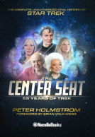 book cover for The Center Seat - 55 Years of Trek