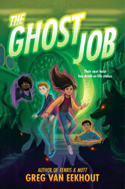 book cover for The Ghost Job