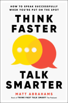 book cover for Think Faster, Talk Smarter