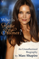book cover for Who Is Katie Holmes?