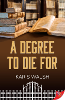 book cover for A Degree to Die For
