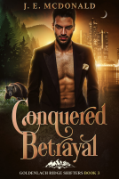 book cover for Conquered Betrayal