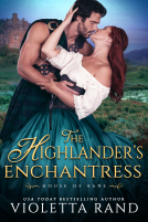 book cover for The Highlander's Enchantress