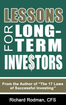 book cover for Lessons for Long Term Investors