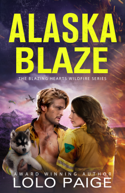 book cover for Alaska Blaze