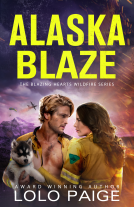 book cover for Alaska Blaze